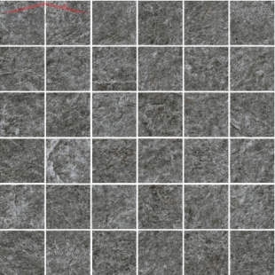 Керамогранит Italon Магма Графит мозайка арт. 610110001371 (30x30)